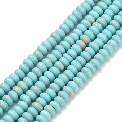 Synthetic Imperial Jasper Beads Strands G-L635-A09-4x2mm-07-1