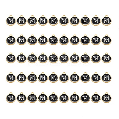 Golden Plated Alloy Charms ENAM-SZ0001-25B-M-1