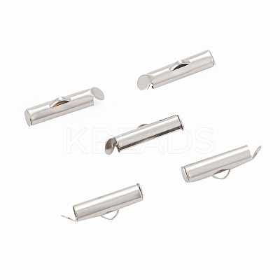 Iron Slide On End Clasp Tubes IFIN-R212-1.0cm-P-1
