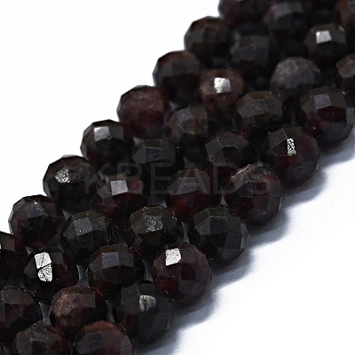 Natural Garnet Beads Strands G-G927-33-1