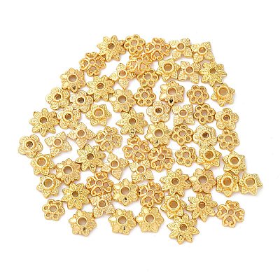70Pcs 7 Styles Alloy Bead Caps FIND-FP0002-74-1
