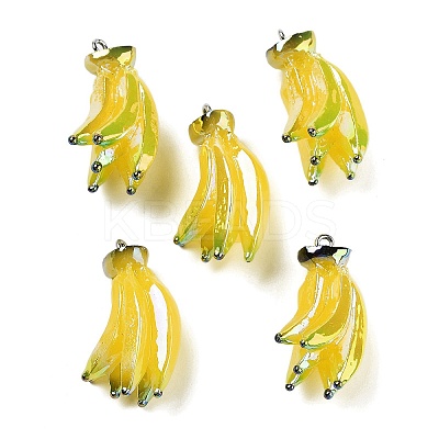 AB Color Resin Pendants RESI-C051-02C-P-1