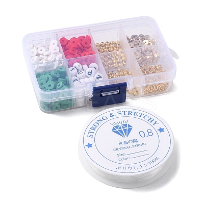 Christmas Theme DIY Bracelet Making Kit DIY-YW0007-03-1