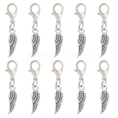 10Pcs Tibetan Style Alloy Shoe Charms HJEW-JM04169-03-1