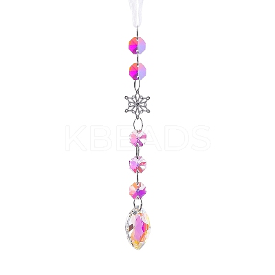 Metal Snowflake Hanging Ornaments PW-WGEE7F3-07-1
