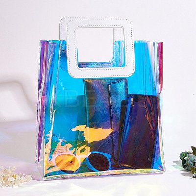 2 Colors PVC Laser Transparent Bag ABAG-SZ0001-06A-1