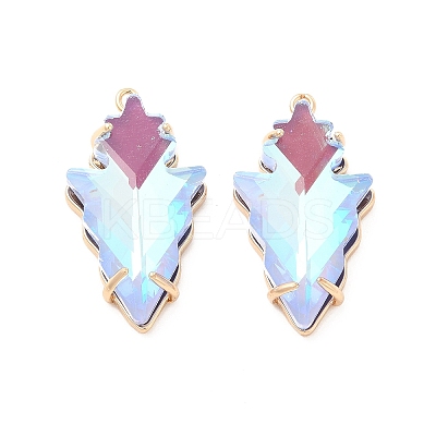 K9 Glass Pendants KK-E071-01KCG-1