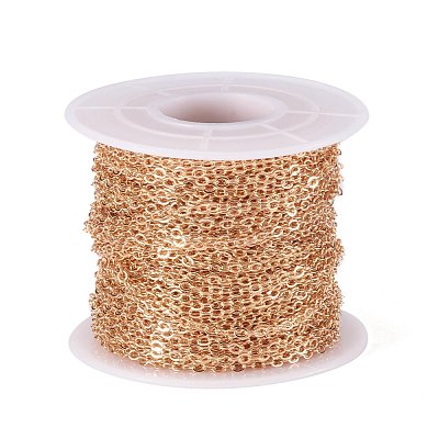 Brass Cable Chains CHC-S003-13G-1