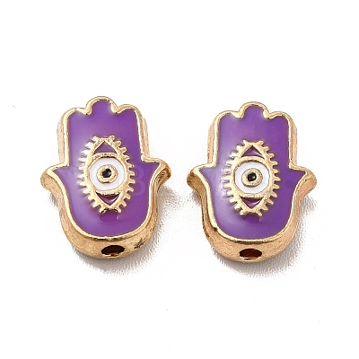 Alloy Enamel Beads PALLOY-F290-12G-1