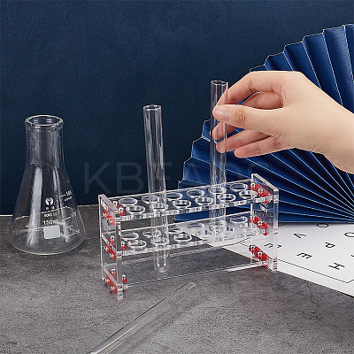 12-Hole 10ML Acrylic Display Stands ODIS-WH0043-61B-1