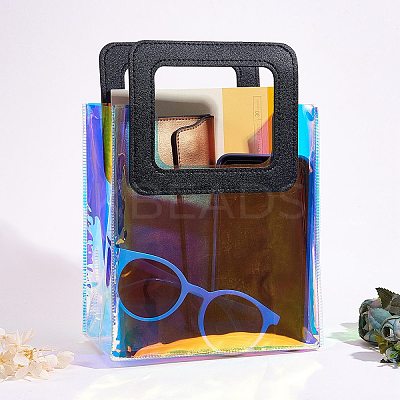 2 Colors PVC Laser Transparent Bag ABAG-SZ0001-06B-1
