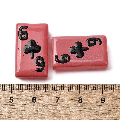 Baking Paint Glass Enamel Beads LAMP-Q045-07A-1