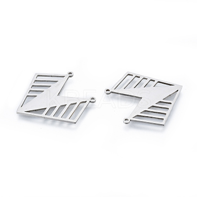 Non-Tarnish 201 Stainless Steel Pendants STAS-N090-LA923-1-1