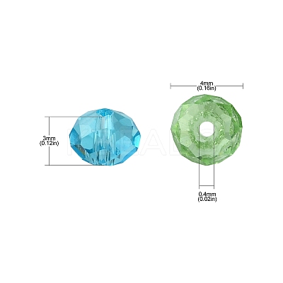 3 Colors Transparent Glass Beads EGLA-TZ0001-02A-1