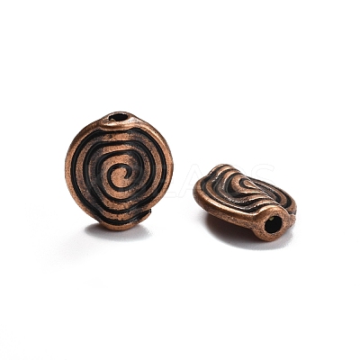 Tibet Red Copper Metal Beads RLF0479Y-1