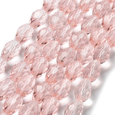 Glass Beads Strands LS-EGLA-E010-8x12mm-12-1
