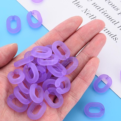 Transparent Acrylic Linking Rings MACR-S373-19B-D07-1