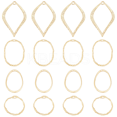 Brass Pendants KK-CA0001-19-NR-1