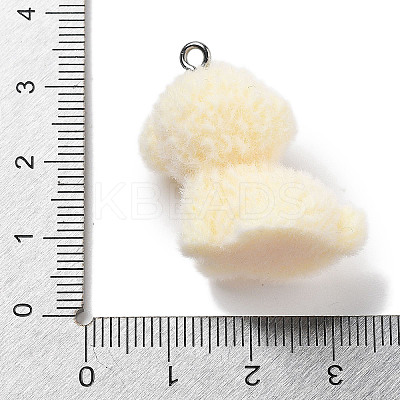 Resin Pendants RESI-Q007-06F-1