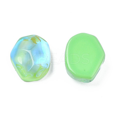 Glass Rhinestone Cabochons MRMJ-N029-07-04-1
