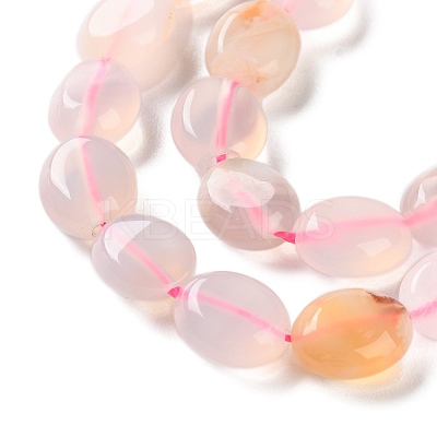 Natural Cherry Blossom Agate Beads Strands G-M420-D16-01-1