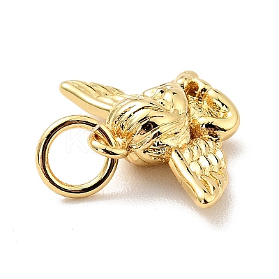 Rack Plating Brass Pendants LS-KK-E015-23G-1