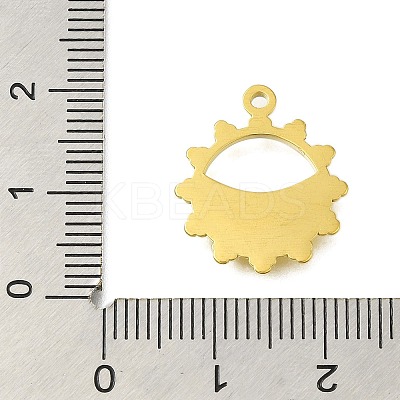 304 Stainless Steel Pendants STAS-D192-04G-1