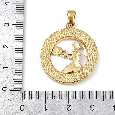304 Stainless Steel Pendants STAS-C131-03G-02-1