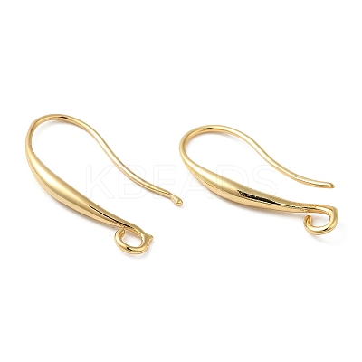 Brass Earring Hooks LS-KK-I684-04G-NR-1