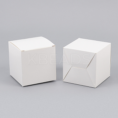 Foldable Cardboard Paper Jewelry Boxes LS-CON-WH0072-34B-1