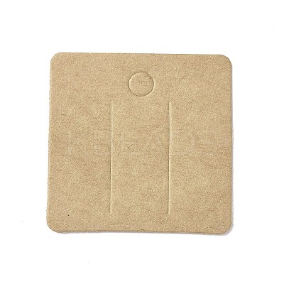 Square Paper Hair Clip Display Cards DIY-B061-01A-02-1
