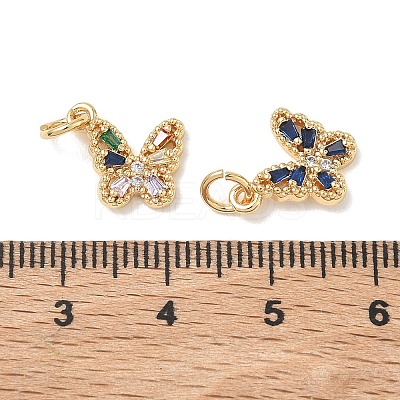 SHEGRACE Brass Pave Clear Cubic Zirconia Pendants XGRQ3Q351-628G-1
