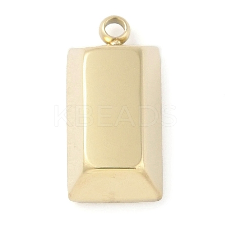 Ion Plating(IP) 304 Stainless Steel Pendants STAS-P366-92B-G-1