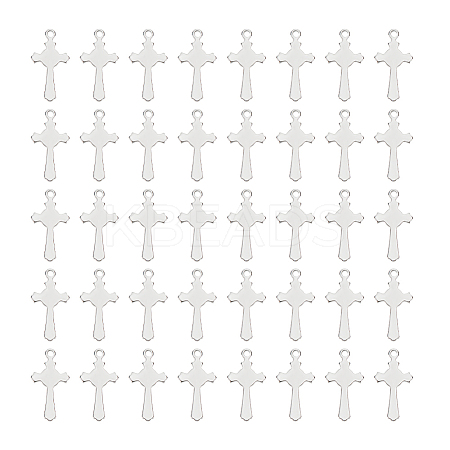 100Pcs 201 Stainless Steel Pendants FIND-UN0016-23-1