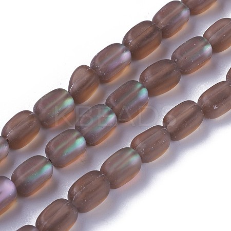 Synthetic Moonstone Beads Strands GLAA-F090B-F08-1