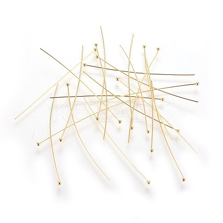 Brass Ball Head Pins LS-RP0.5X50MM-01-G-1