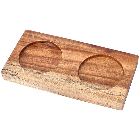 Wooden Carved Cup Mats AJEW-WH20048-39C-1