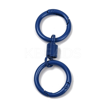 Alloy Spring Gate Clasps PALLOY-Q009-01J-1