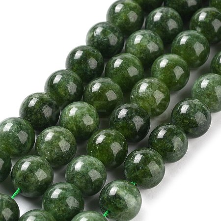 Dyed Natural Malaysia Jade Beads Strands G-G021-02C-13-1