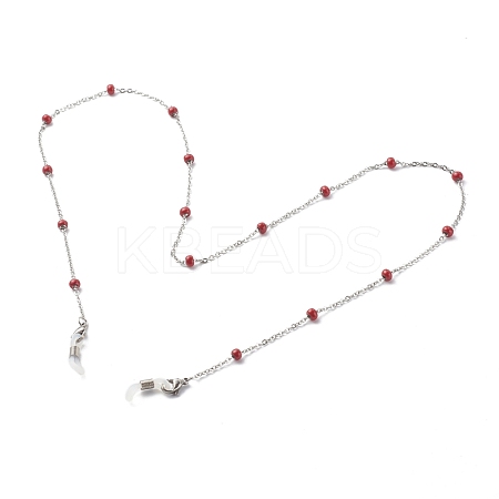 304 Stainless Steel Cable Chain Necklaces AJEW-EH00377-05-1