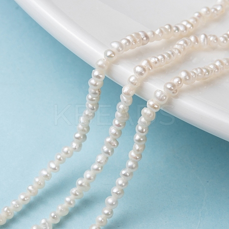 Natural Cultured Freshwater Pearl Beads Strands PEAR-G007-42-01-1