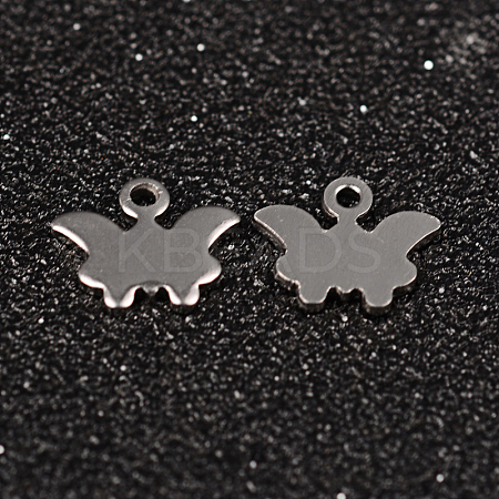 Tarnish Resistant Butterfly 304 Stainless Steel Charms STAS-M249-10-1