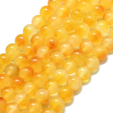Natural Malaysia Jade Beads Strands G-L645-C01-8mm-27-1