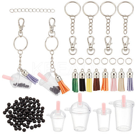 DIY Blank Coke Cup Keychain Making Kit DIY-AR0003-65-1