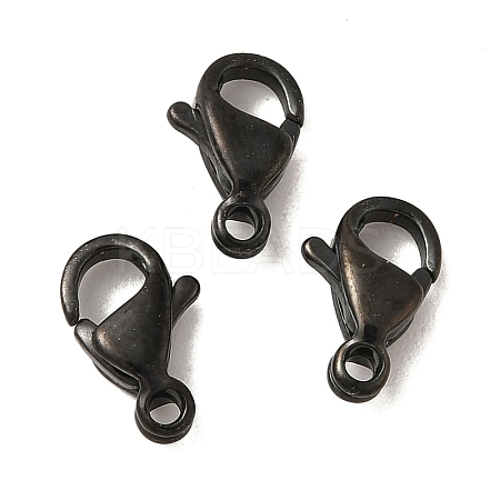 Ion Plating(IP) Polished 316 Surgical Stainless Steel Lobster Claw Clasps STAS-R072-14A-B-1