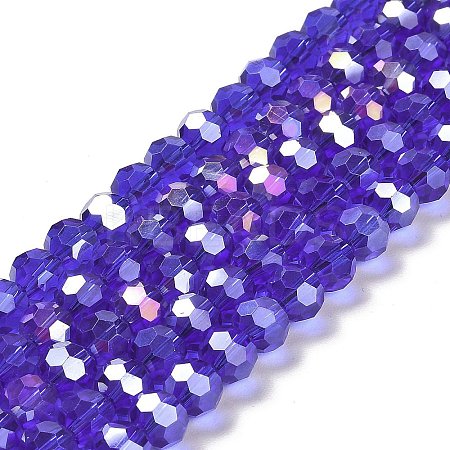 Transparent Glass Beads EGLA-A035-T8mm-B06-1