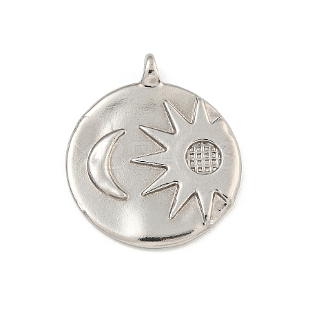 Non-Tarnish 304 Stainless Steel Pendants STAS-I307-566P-1