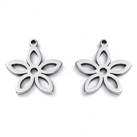 Tarnish Resistant 304 Stainless Steel Pendants STAS-N092-99-1