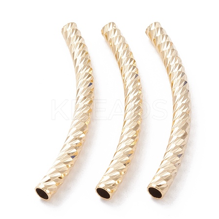 Brass Tube Beads X-KK-Y003-87C-G-1