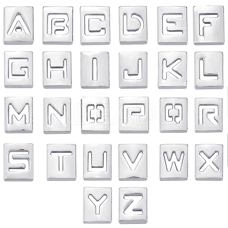 52Pcs 26 Styles Zinc Alloy Hollow Connector Charms FIND-SC0009-80-1